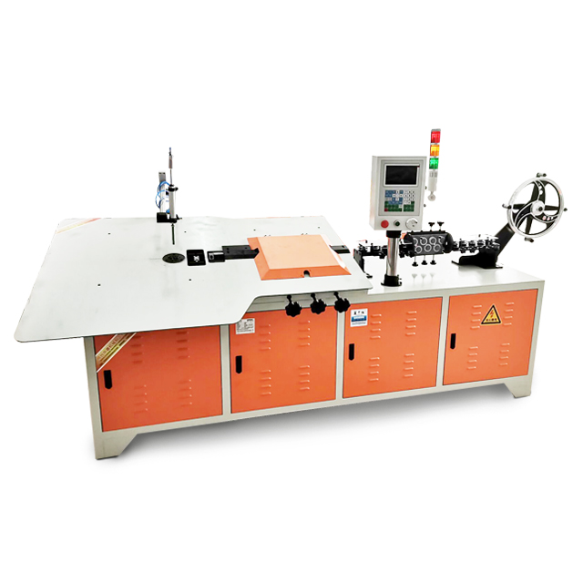 Automatic cnc 2D metal steel 3-8 mm wire bending machine