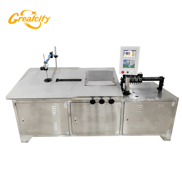 2D CNC Daily Hardware Product Round wire forming machine bending automatic