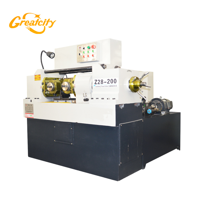 12-100mm rolling diameter Z28-200 time-tasted good quality rod metal thread rolling machine