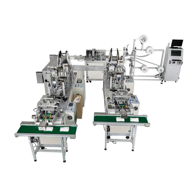 Fully auto disposable face mask making machine cost 