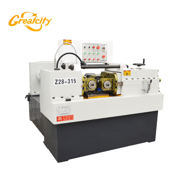 CE certificate quality Z28-315 two shaft thread roller/rod screw thread making machine