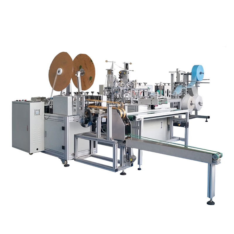Full Automated Non Woven Disposable inner earloop face Mask Making Machine 