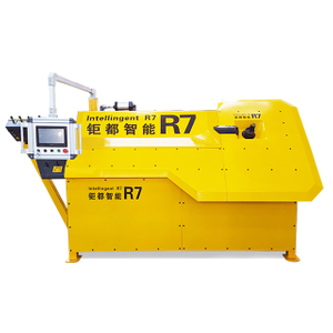 Greatcity Single And Double Wire automatic stirrup cut bending machine for 4 8mm / Automatic Rebar Stirrup Bending Machine