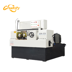 EU verified automatic hydraulic high precision two rollers steel bar thread rolling machine for stud welding
