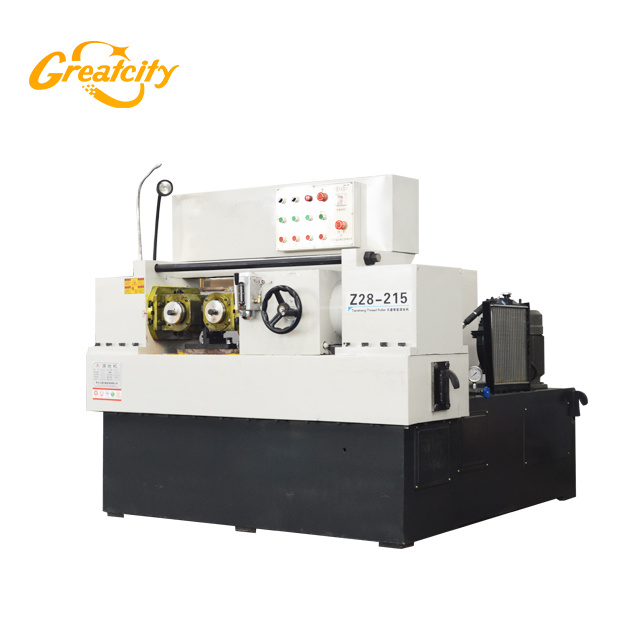 Greatcity hydraulic thread rolling dies machine 150KN rolling pressure with automatic feeder