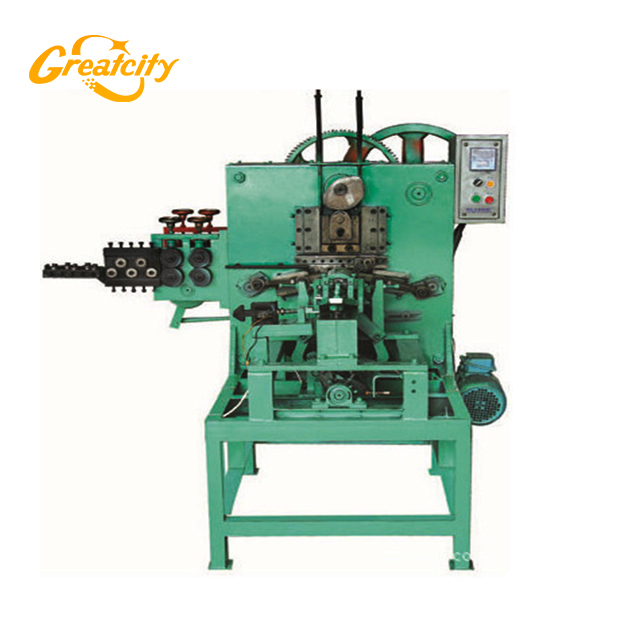 Automatic iron wire chain production line making machine