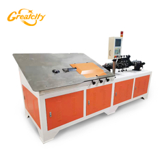 Factory direct Supply CNC 2D metal wire cutting and bending machine 5 axis wire bender