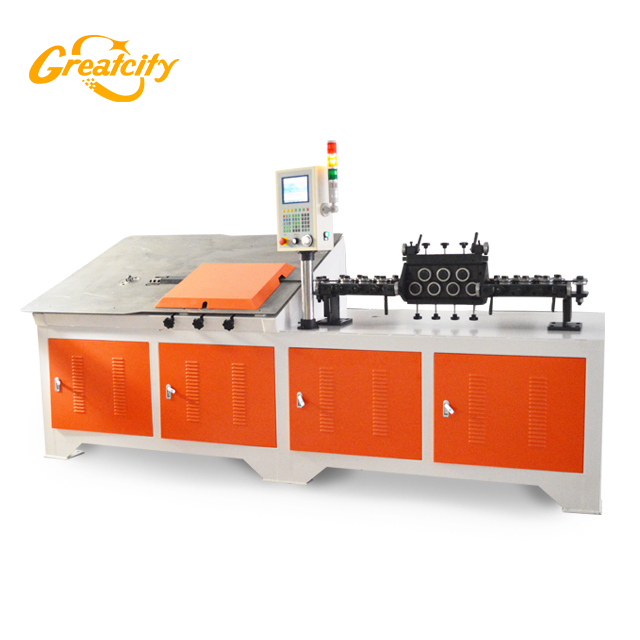 Factory hot supply table top 2d CNC galvanized round rod steel wire bender bending machine price