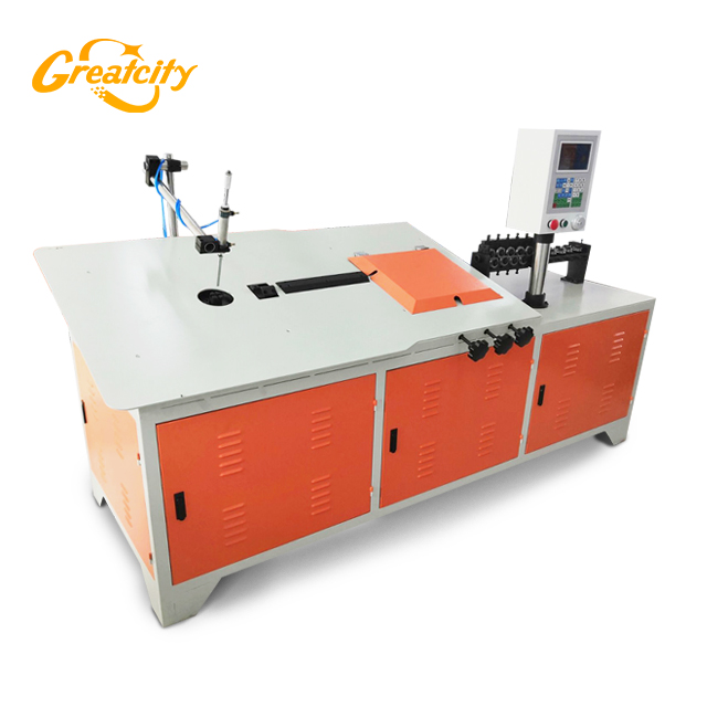 Greatcity 2-6mm Multi Function CNC Automatic 2D Wire Bending Machine 