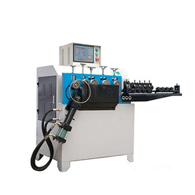 servo automatic stainless steel iron wire bending ring making machine 