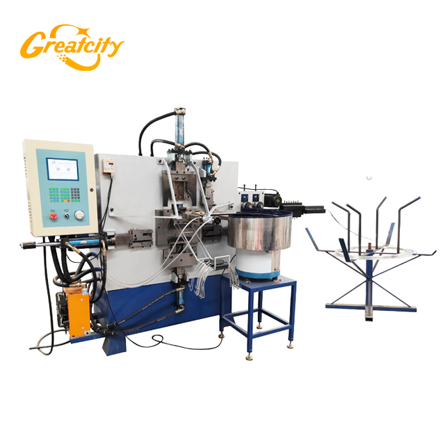 Factory Agent Price High Speed Stable Process PLC Mechanical Bucket Handle Making Machine