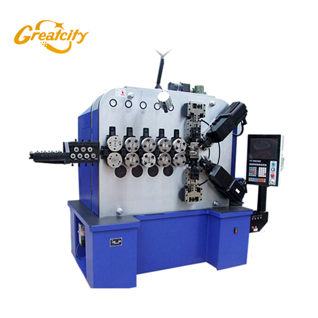 High Quality Automatic 4 Axis Spring Coiler Machine