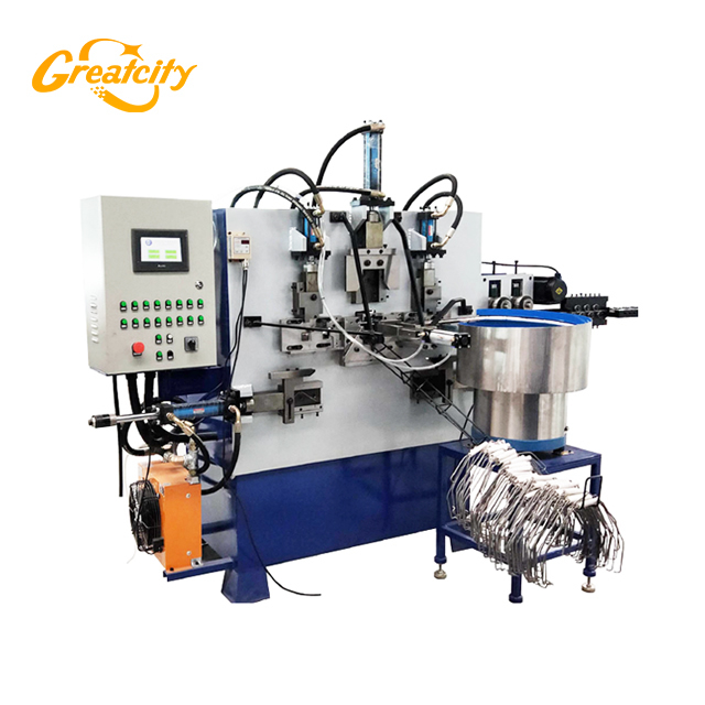 Auto Hydraulic Pail East-west type Wire Handle Making Machine