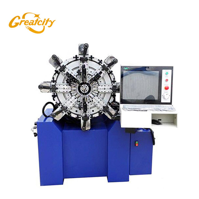 Multi-function 2d & 3d shapes CNC wire bending forming machine good quality Compression Spring Machine