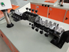 Fast dispatch high speed CNC servo 2d wire rebar bending machine in stock