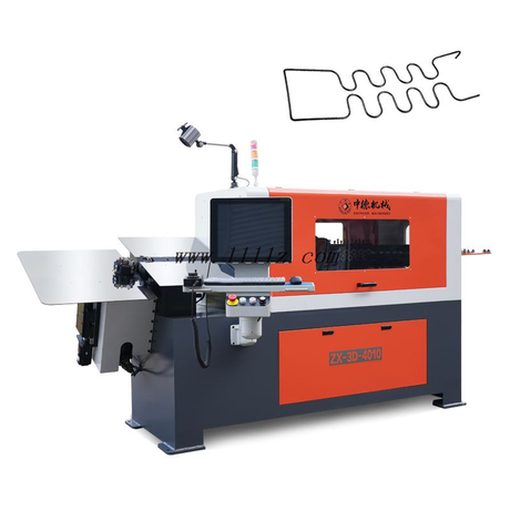 7axes ZX-3D-4010 3D CNC Wire Bending Machine wire forming machine wire bend