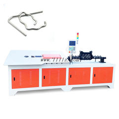 Automatic cnc 2D stainless steel wire bending machine 12mm factory wire forming machine