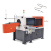 Automatic 3mm- 8mm steel Wire Bender 3D CNC metal Wire Bending Machine factory