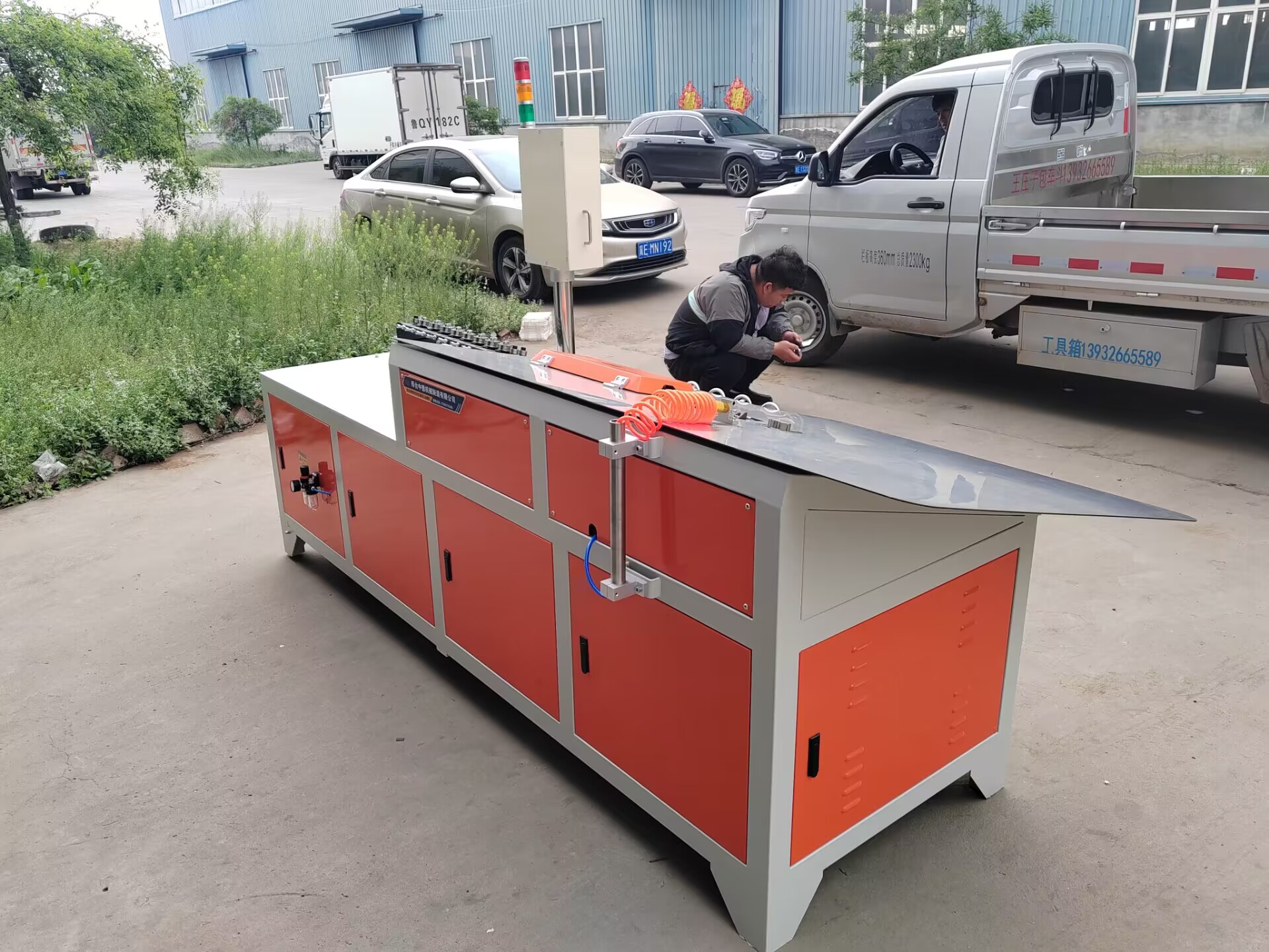 Flat Wires Bending Machine