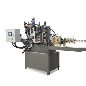 Chinese CE Quality fully automatic high speed Paint Roller Handle metal Wire Making Machine with plastic Gripper