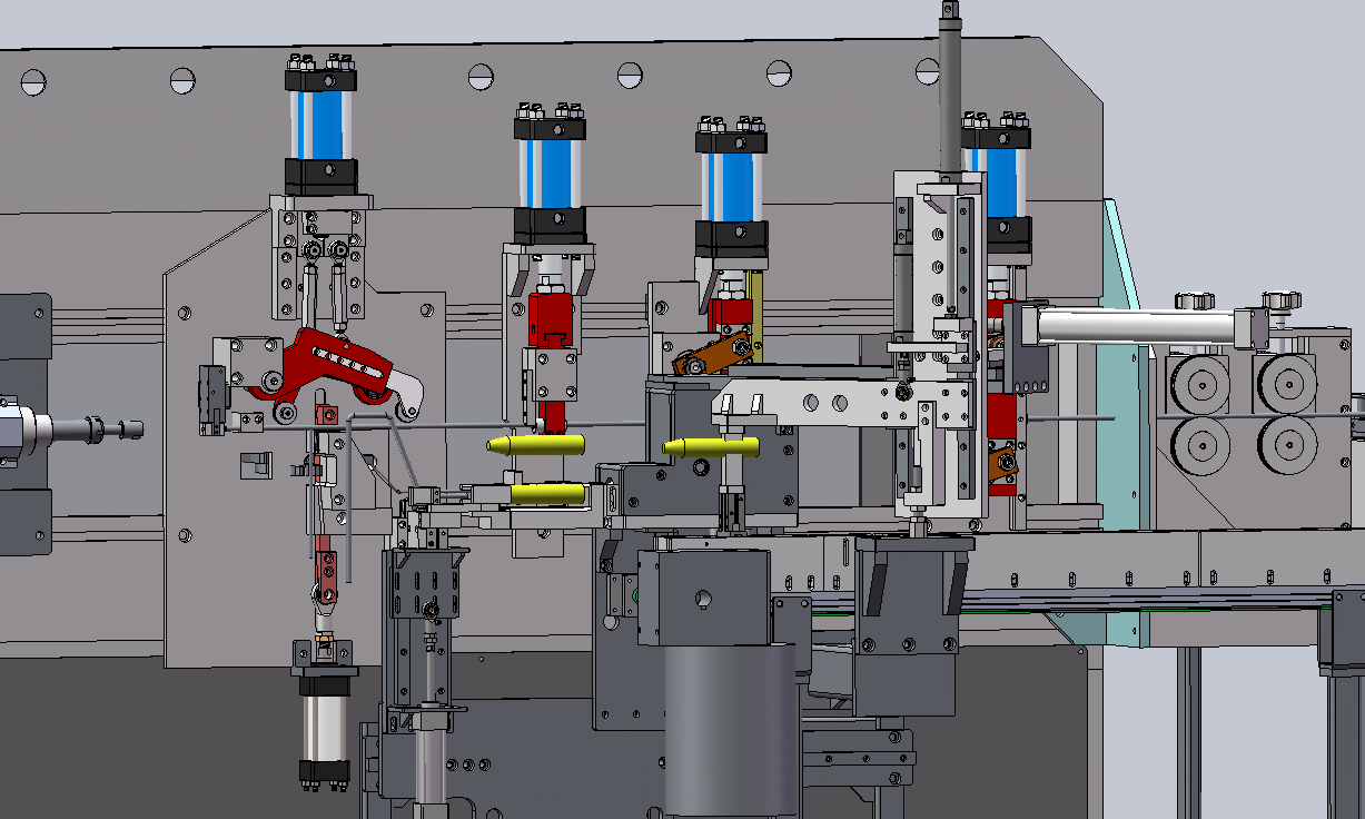 Paint Roller Frame Making Machine with CNC Controller factory 