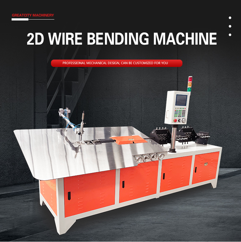steel ironwire bending machine