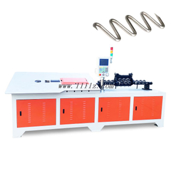 Full automatic cnc 2D wire bending machine 12mm factory wire forming machine