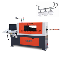 3D 7 Axis 4010 steel Forming machine Fully Auto CNC Metal Steel Bar Solid Wire Bending Machine 