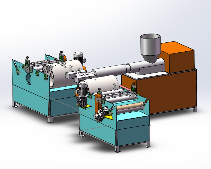 meltblown fabric machine 