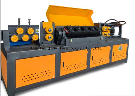 CNC Automatic 4-12 Mm Rebar Straightening And Cutting Machine / rebar straightening and cut off machine