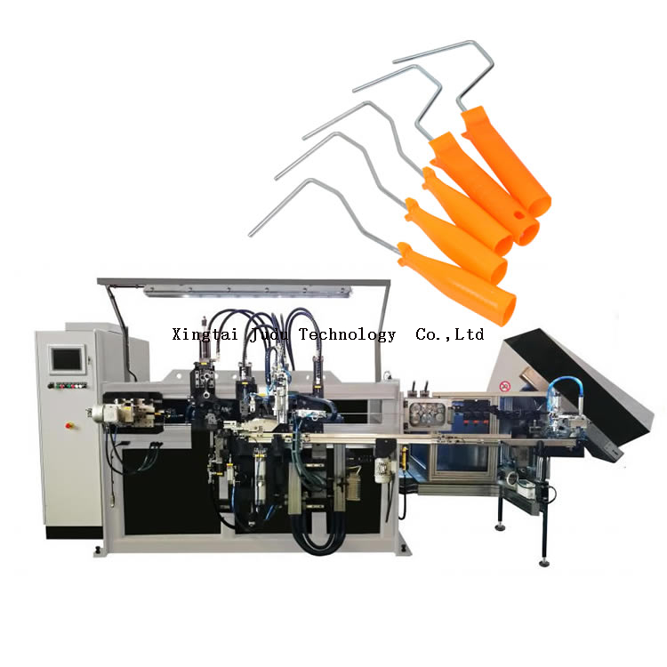 CNC servo control high performance Fully automatic Paint Brush frame Handle roller Making Machine