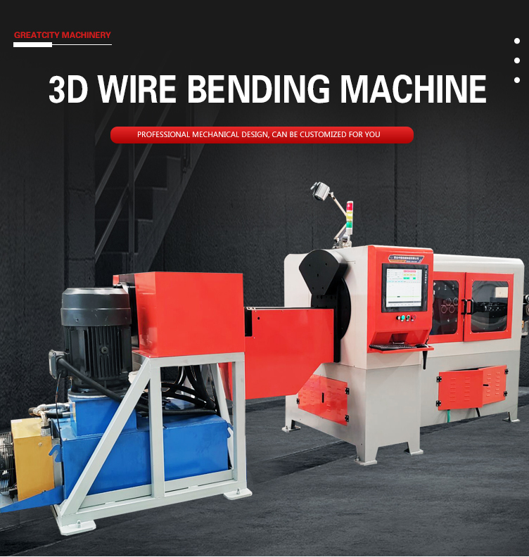 Iron wire 3D bending machine