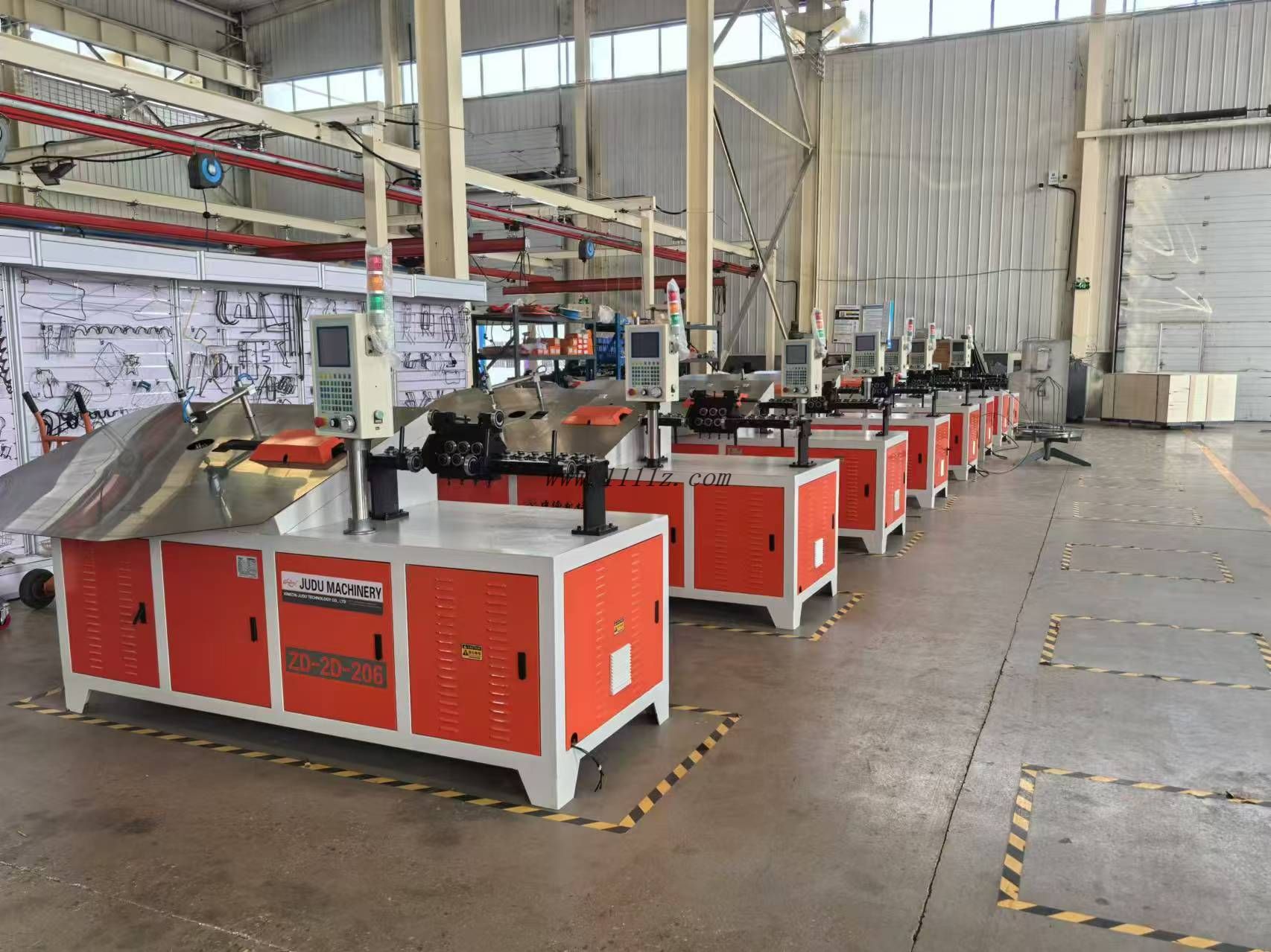 Zhongde Machinery CNC 4 axis 2d Wire Bending Machine with wire shelf