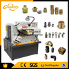 Three shaft automatic small pipe thread rolling machine for set screws and meter screws
