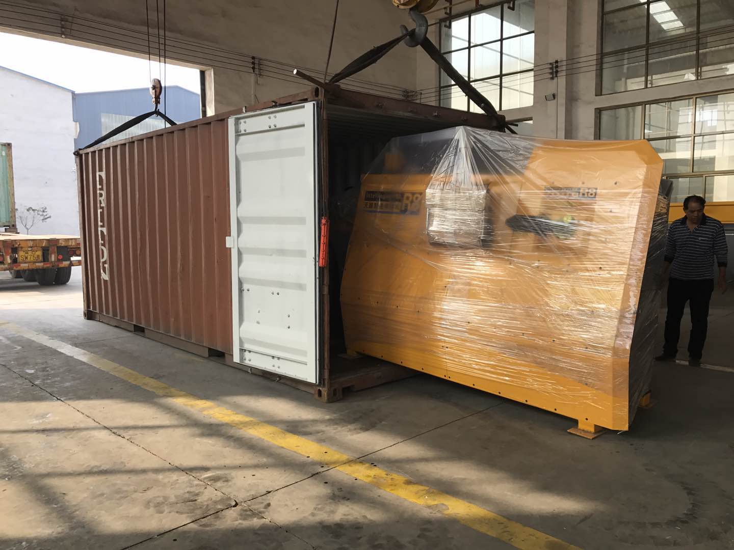 r7 stirrup bending machine shipping 