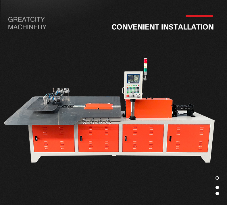 2d wire bending machine for snake spring __03