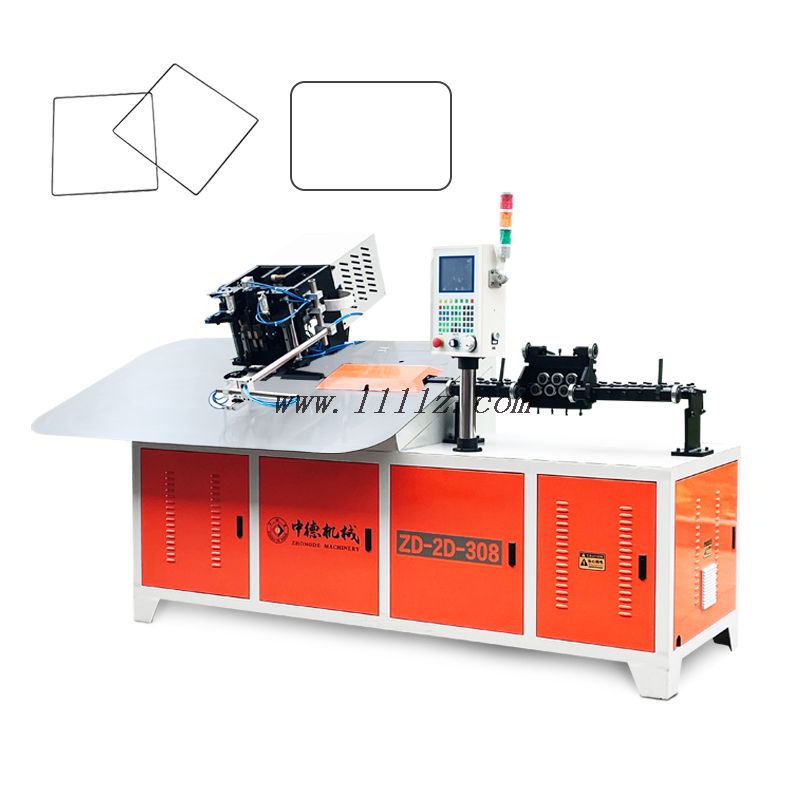 Square Shape 2D CNC Wire Bending Machine with welding