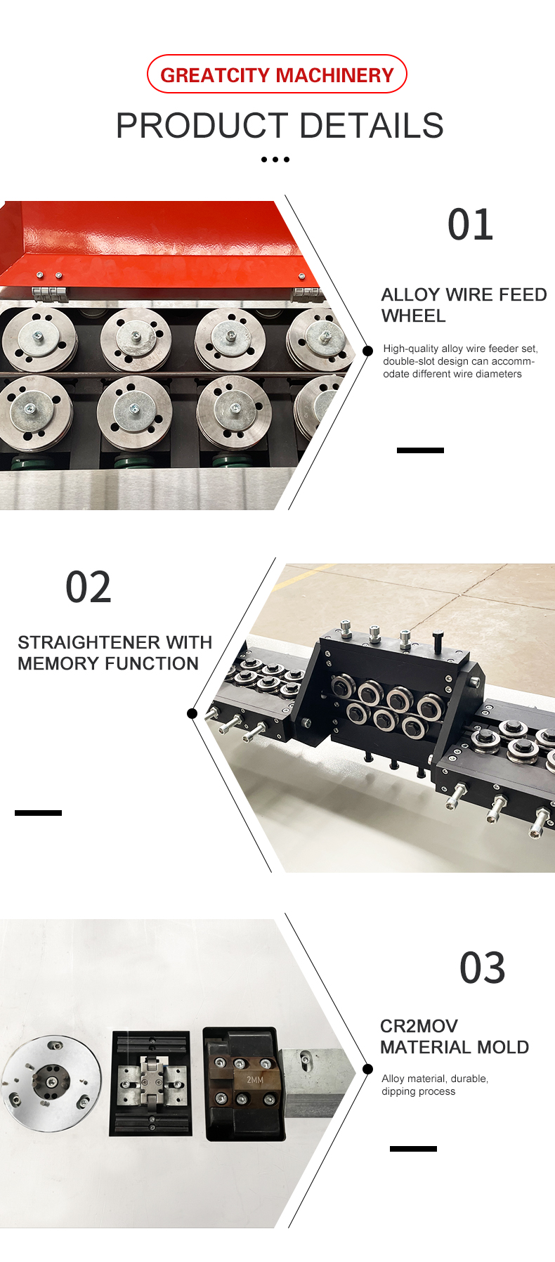 steel ironwire bending machine