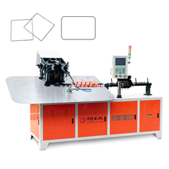 Square Shape 2D CNC Wire Bending Machine with welding