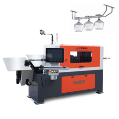 Full automatic 7axes 4-10mm 3D CNC Wire Bending Machine for shelf and basket making